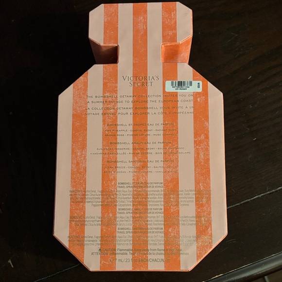 Victoria's Secret Bombshell Trio in Pink, Gold, and Blue - Picture 2 of 2